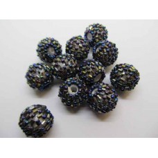Seedbead Covered Beads